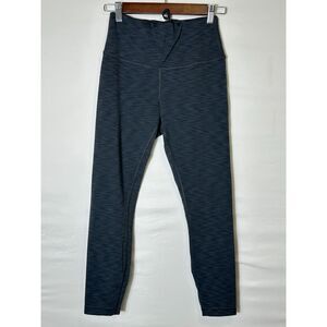 Lululemon Wunder Under High-rise Cropped Leggings Size 8 Athletic Heathered Gray